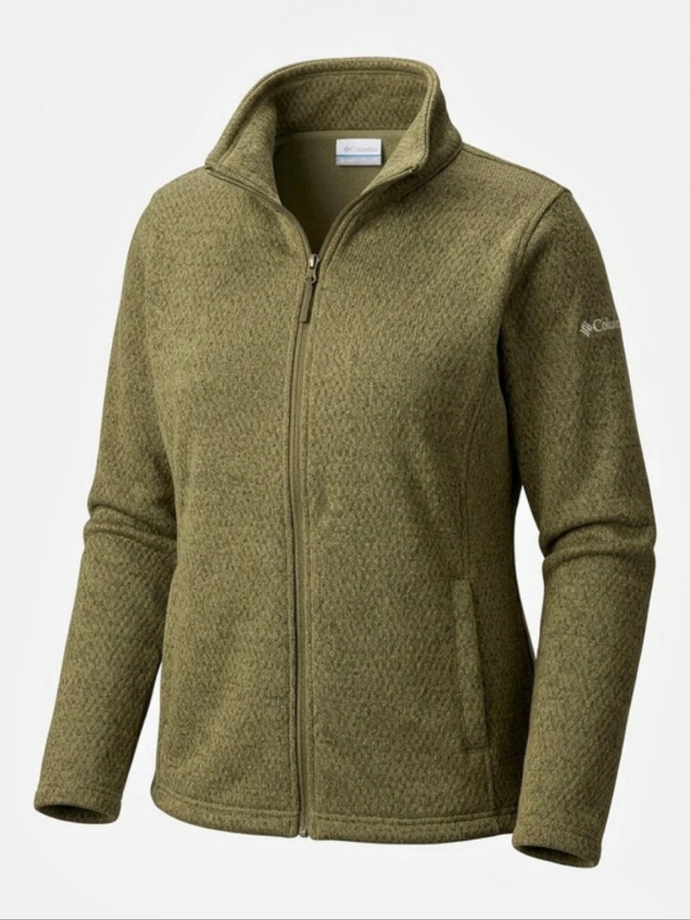 Columbia Men's Green Fleece Jacket XL